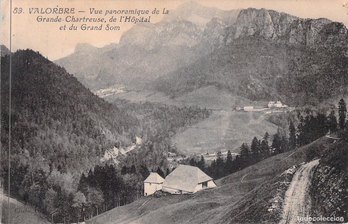 Postales: Postal de la Vista Panor&aacute;mica de La Grande-Chartreuse, Francia