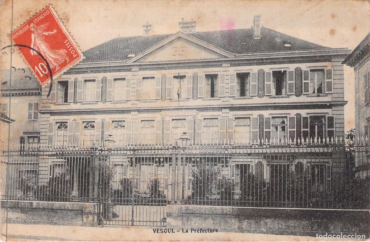 Postales: Postal de la Prefectura de Vesoul, Francia
