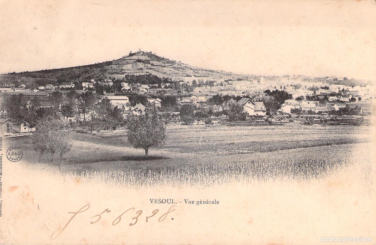Postales: Postal de Vesoul, Francia - Vista General del Paisaje Urbano