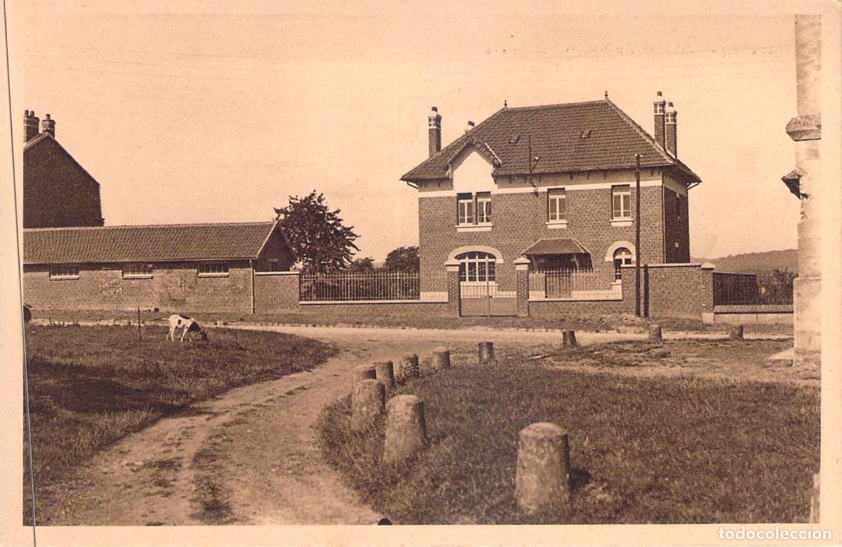 Postales: Postal del Orfanato de Villequier-Aumont en Aisne, Francia