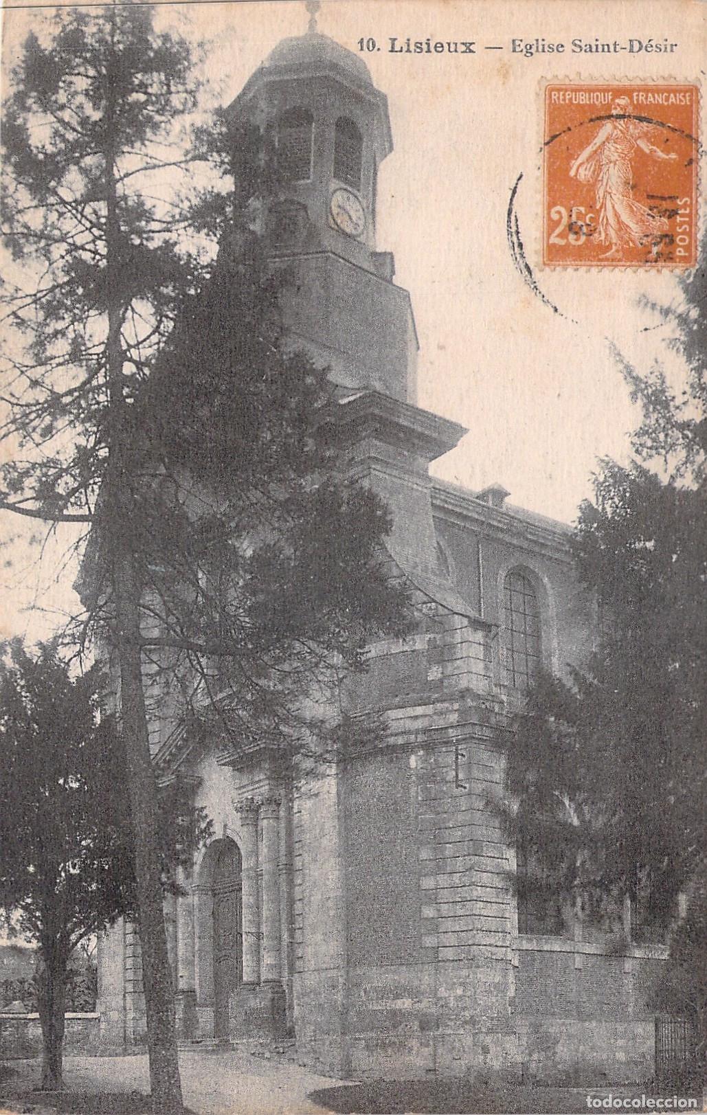 Postales: Tarjeta Postal Iglesia de Saint-D&eacute;sir en Lisieux, Francia