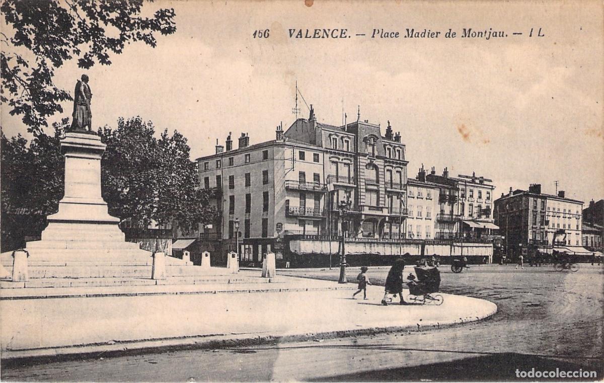 Postales: Postal de Valence, Francia - Plaza Madier de Montjau