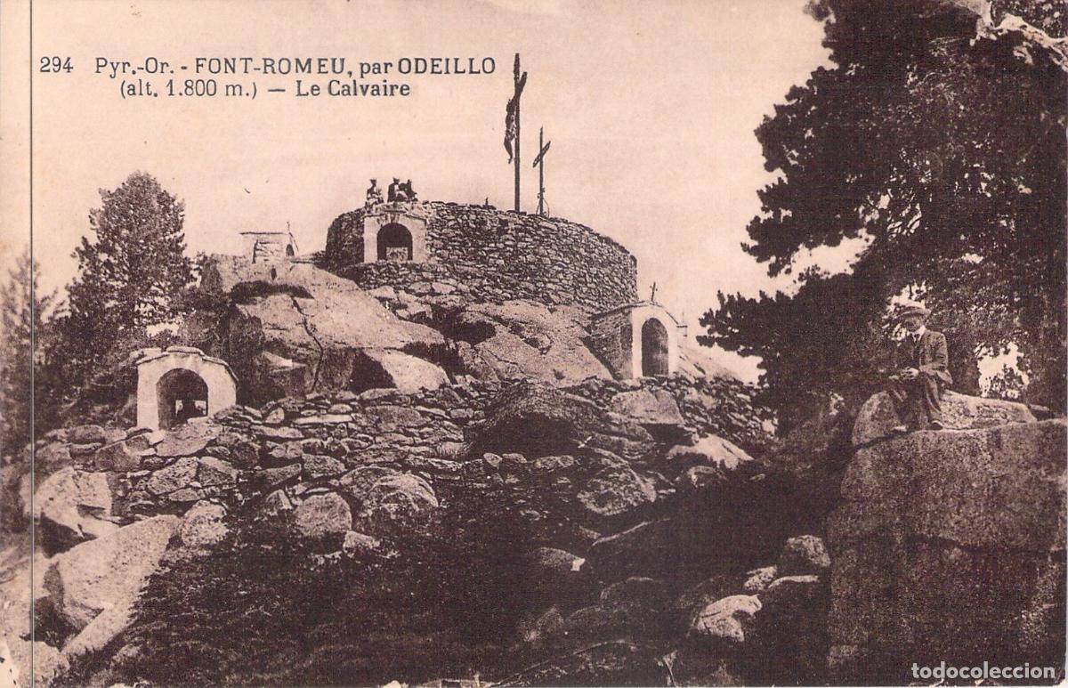 Postales: Postal de Font-Romeu, El Calvario, Pirineos Orientales, Francia