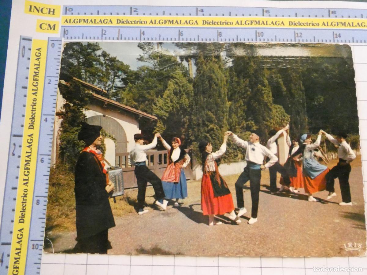 Postales: POSTAL DE FRANCIA. TIPISMO FOLKLORE FRANC&Eacute;S PAYS LANDAIS LE CONGO. BAILE. 2986