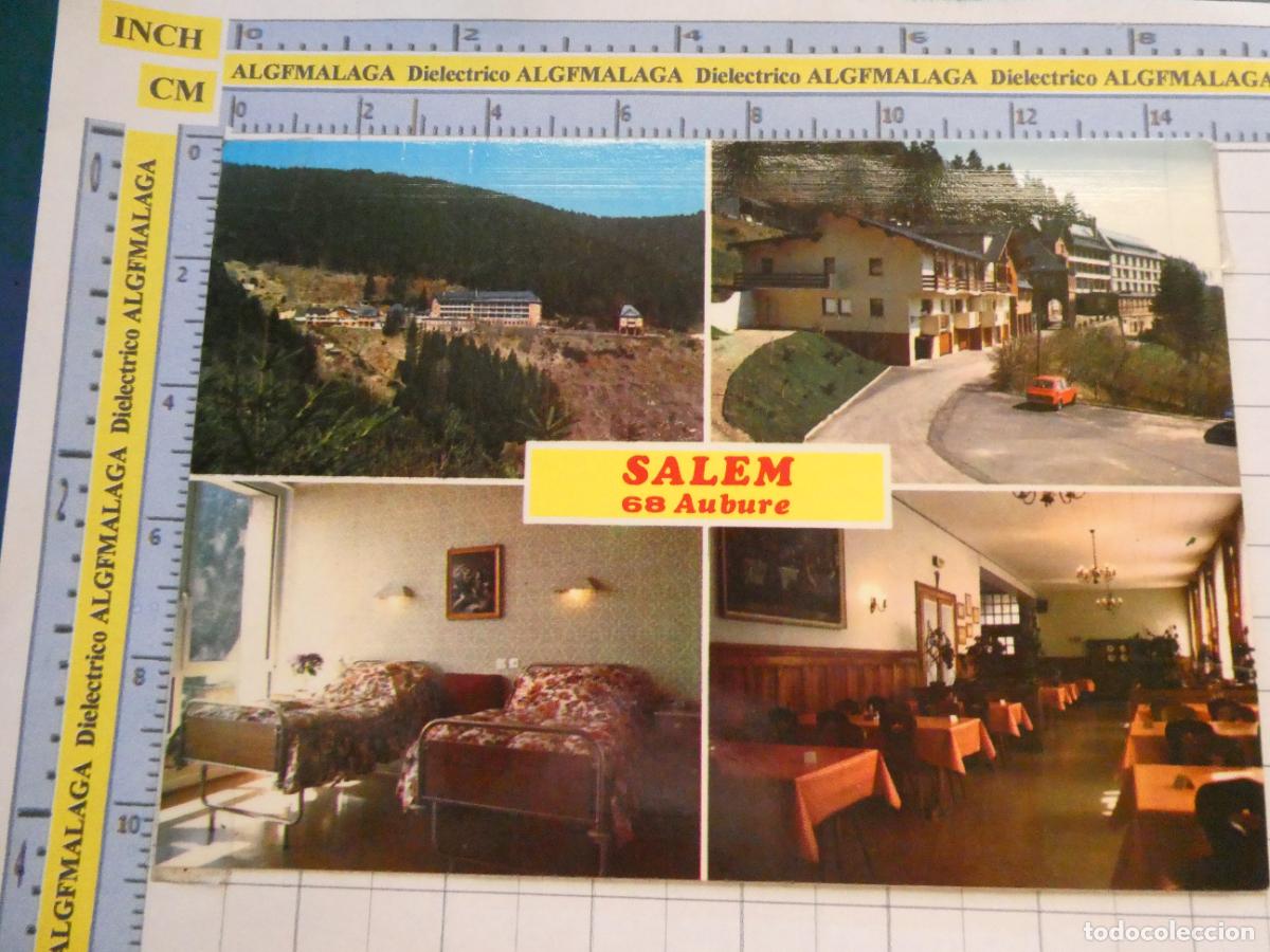 Postales: POSTAL DE FRANCIA. SALEM 68 AUBURE CENTRO M&Eacute;DICO. 2999