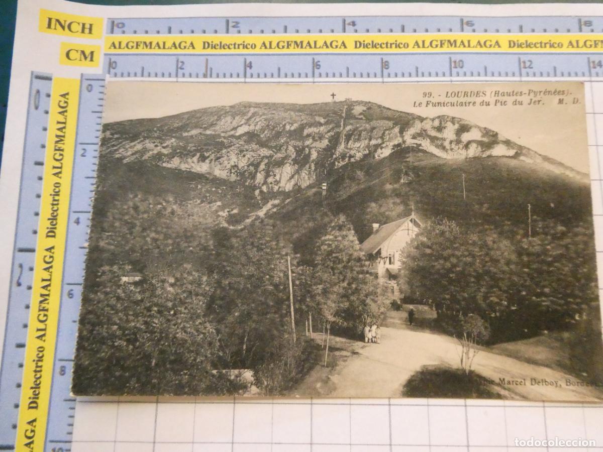 Postales: POSTAL DE FRANCIA. LOURDES LE FUNICULAIRE DU PIC DU JER. 3003