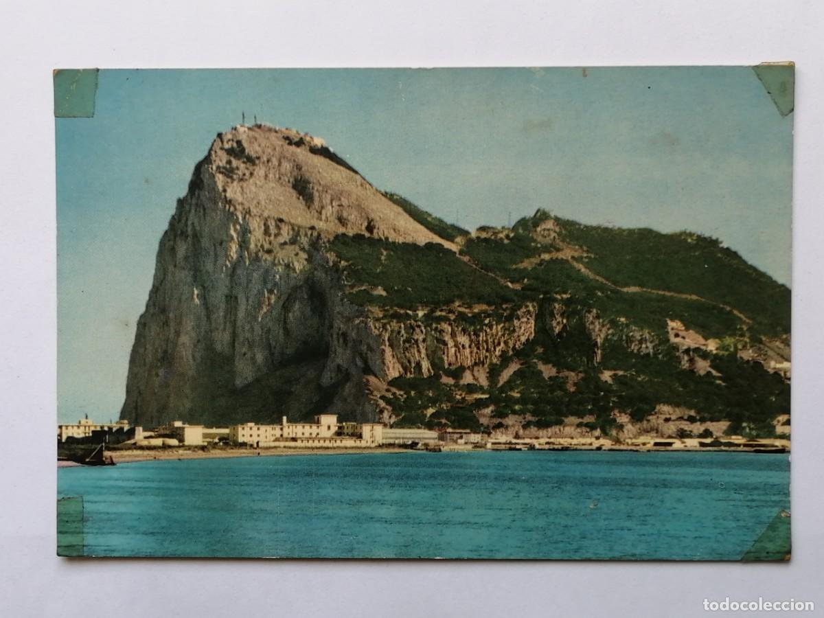 Postales: POSTAL 18631 ESCRITA-ALMACENES SUR 118 ALGECIRAS CADIZ PE&Ntilde;ON DE GIBRALTAR