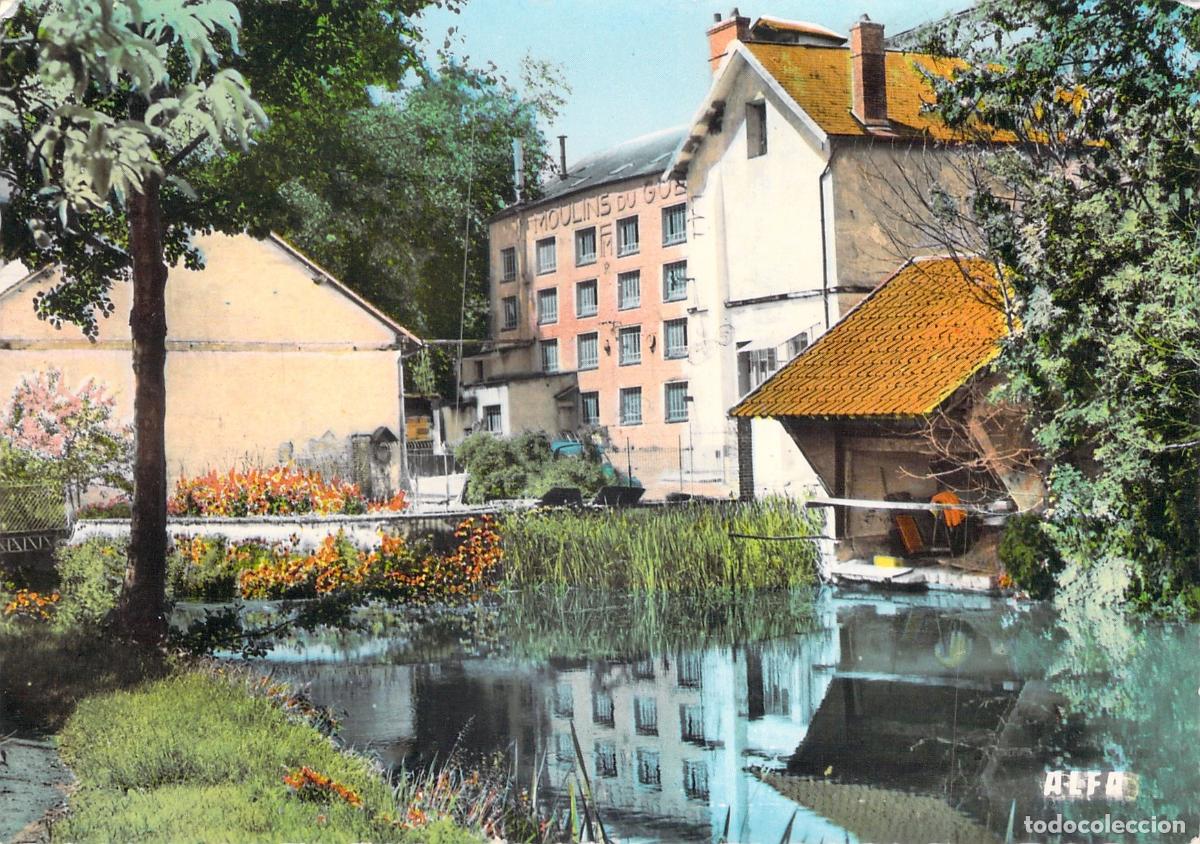 Cartoline: Postal de los Molinos del Gu&eacute; en La Fert&eacute;-Alais, Francia