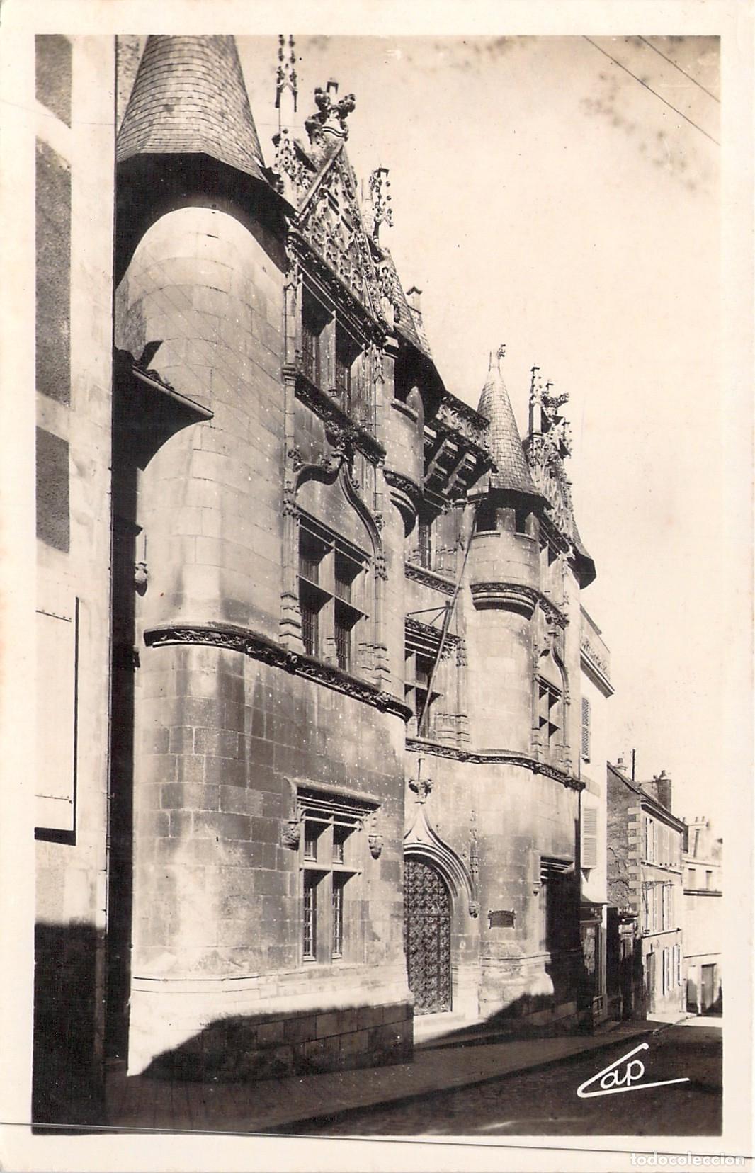 Postales: Postal de Poitiers: H&ocirc;tel Fum&eacute;, Facultad de Letras