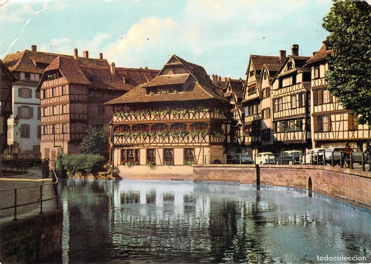Postales: Postal de Estrasburgo, La Petite France y arquitectura de Alsacia