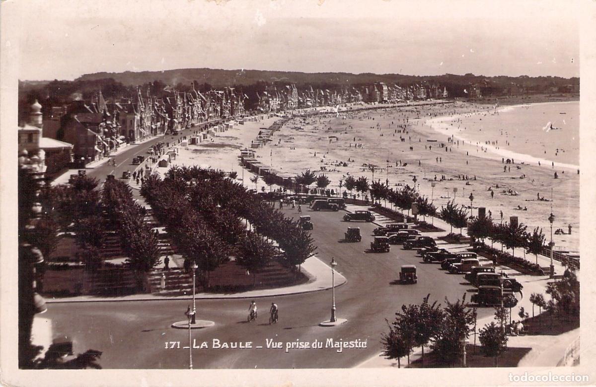 Postales: Postal de La Baule, Francia - Vista desde el Hotel Majestic