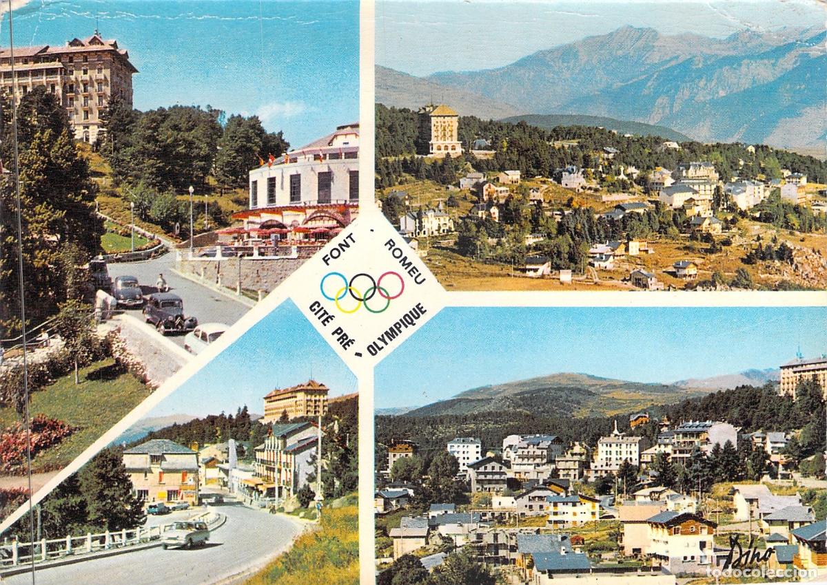 Postales: Postal de Font-Romeu Cit&eacute; Pr&eacute;olympique Francia Multivista