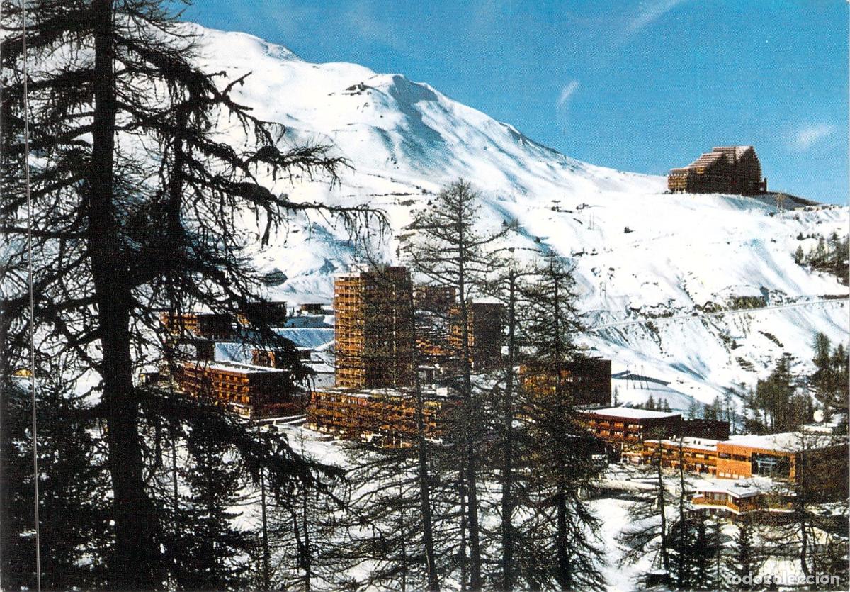 Postales: Postal de La Plagne y Aime-La Plagne, Saboya, Alpes Franceses