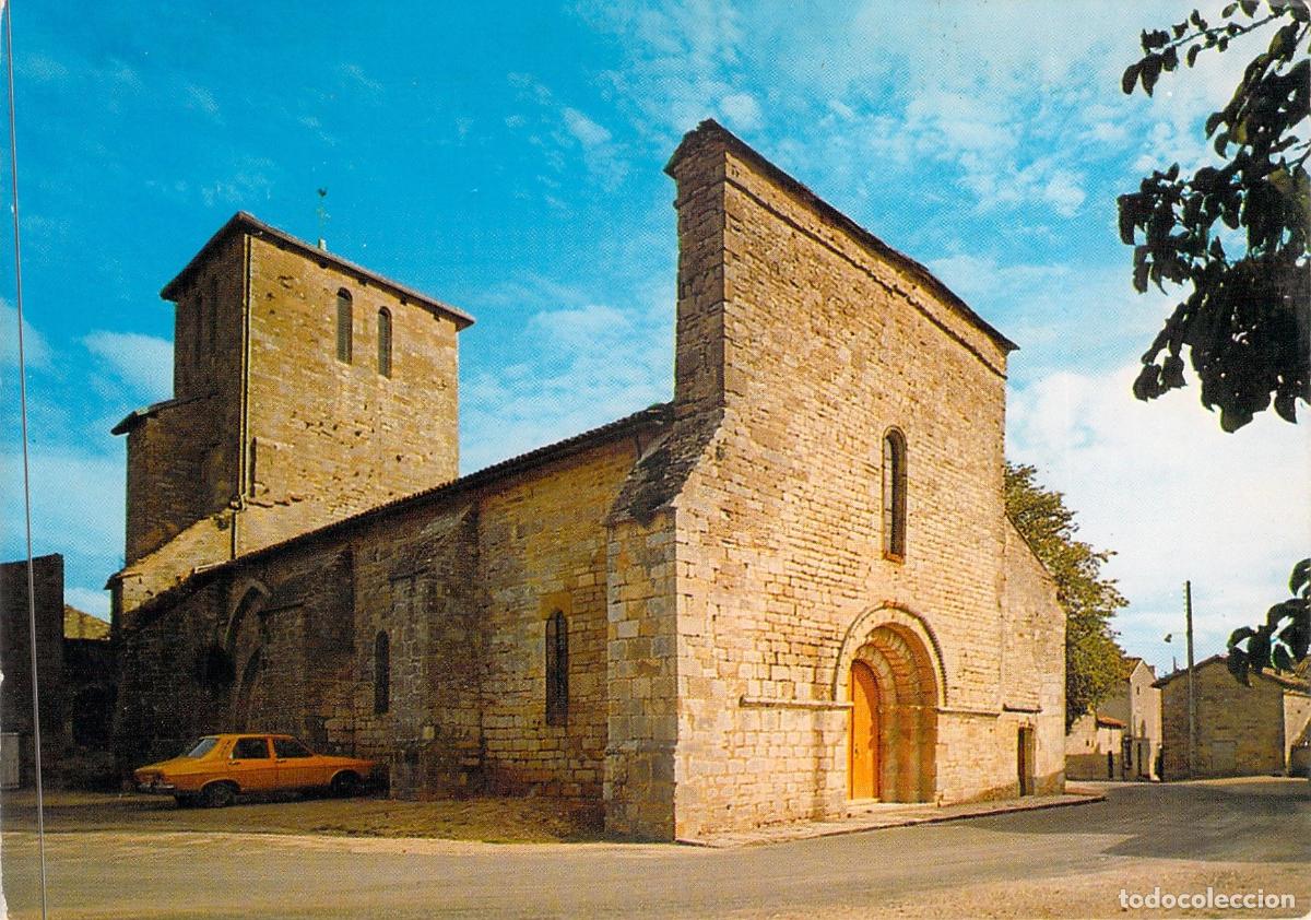 Postales: Postal Iglesia de Villefagnan en Charente, Francia