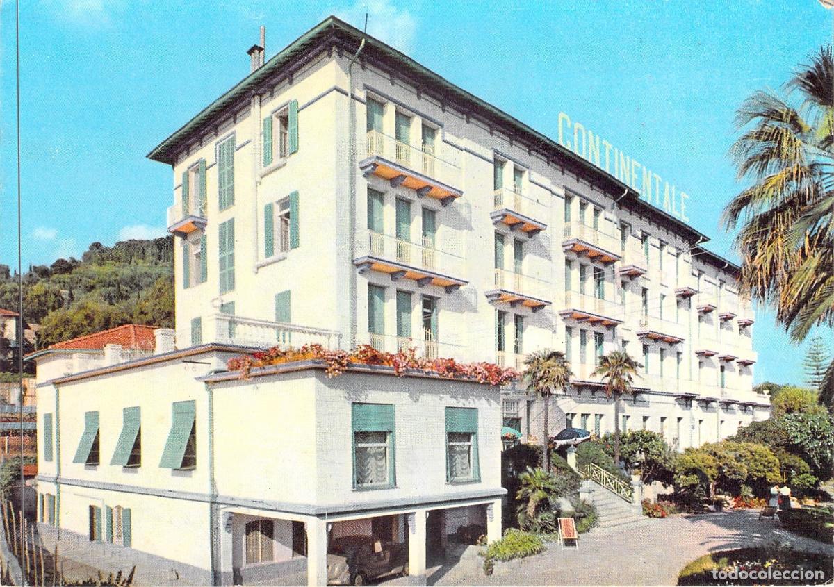 Postcards: Postal Grand Hotel Continental Bordighera Italia