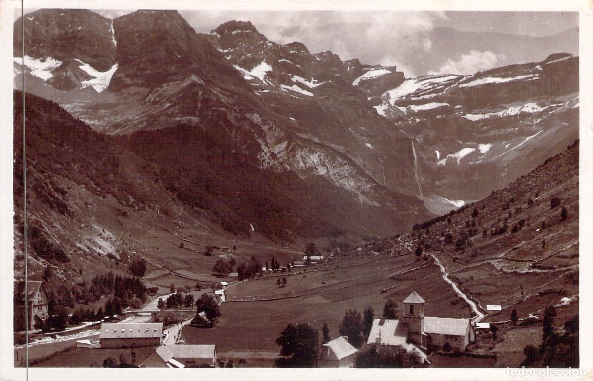 Postcards: Postal de Gavarnie Vista General Pirineos Francia
