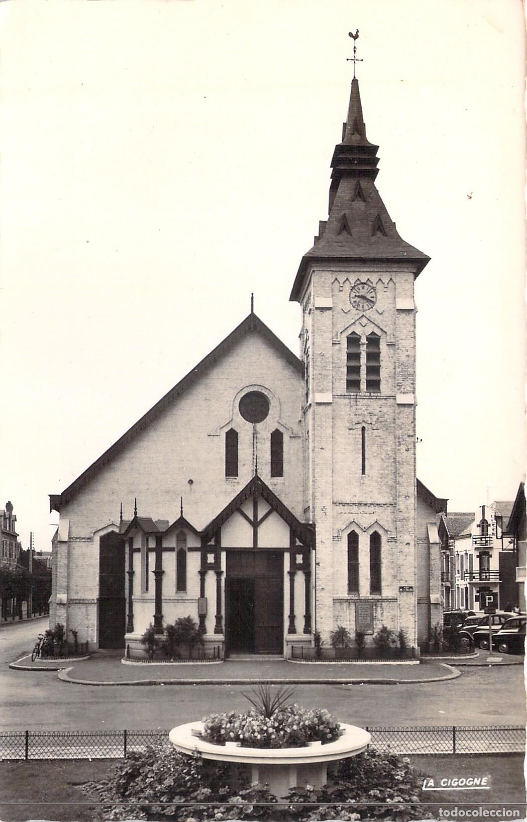 Postcards: Postal de la Iglesia Notre-Dame des Sables en Berck-Plage