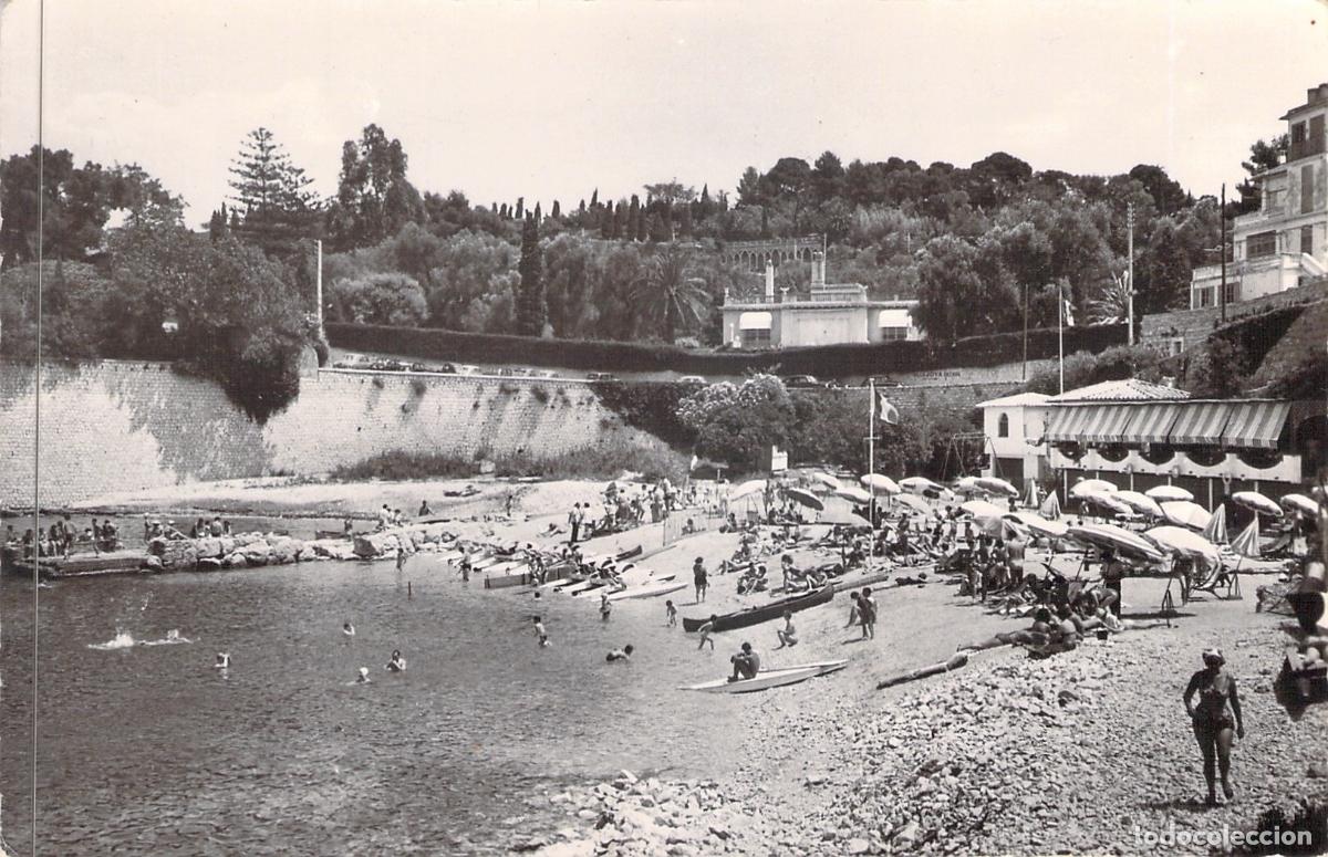 Postcards: Postal de la Playa de Passable en Saint-Jean-Cap-Ferrat, Francia