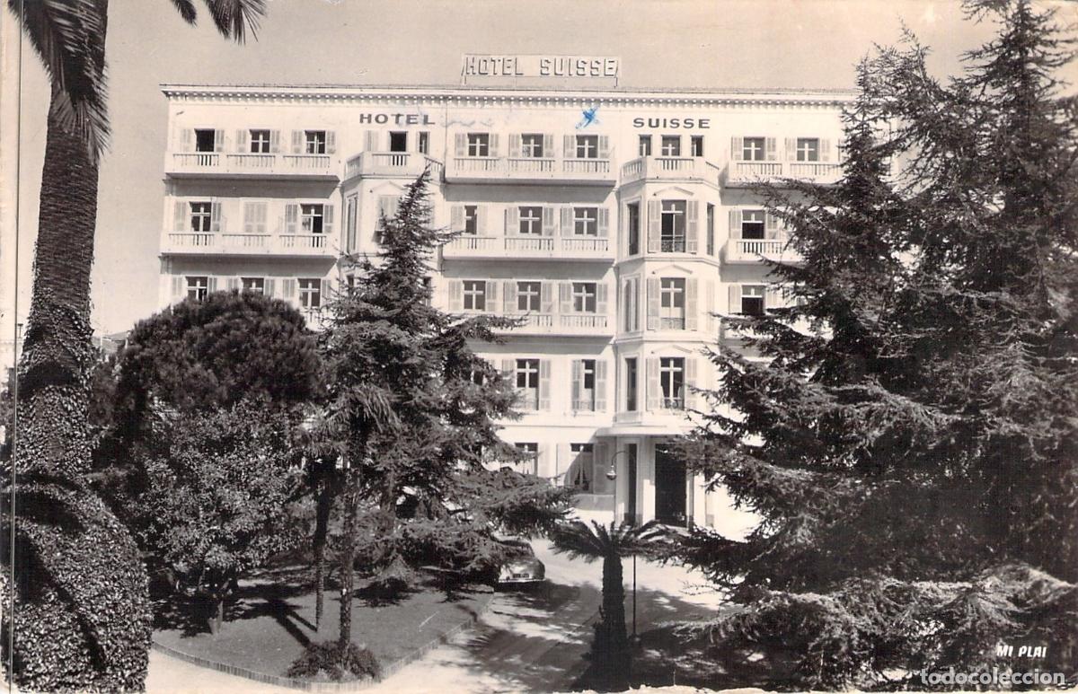 Postcards: Postal del Hotel Suisse en Cannes, Francia
