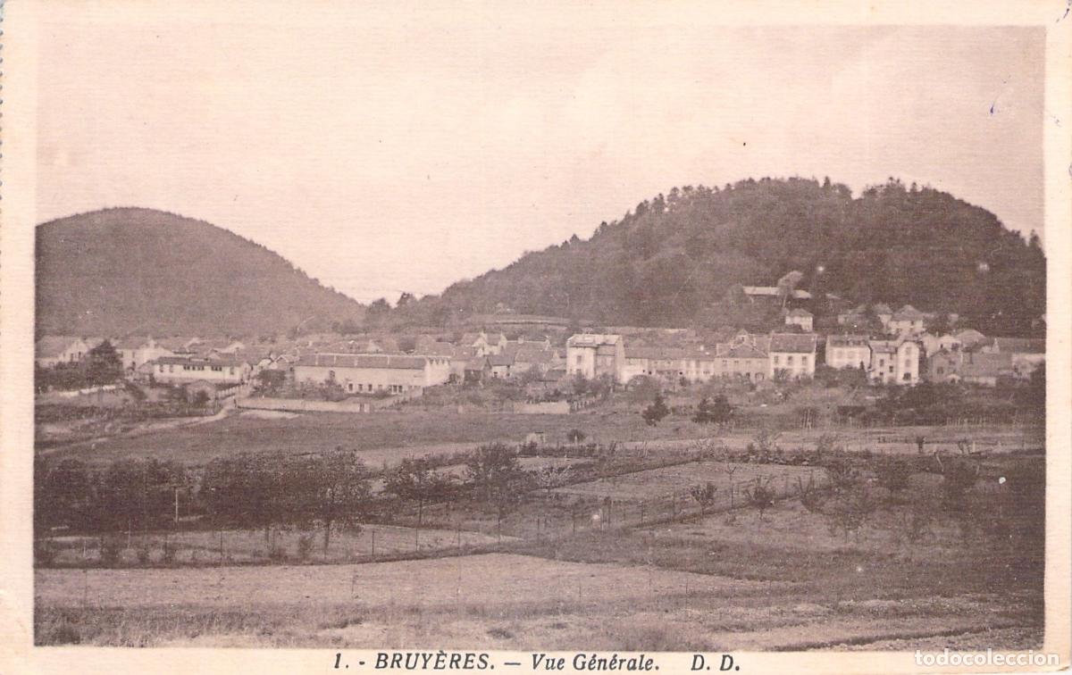 Postales: Postal de la Vista General de Bruy&egrave;res, Francia