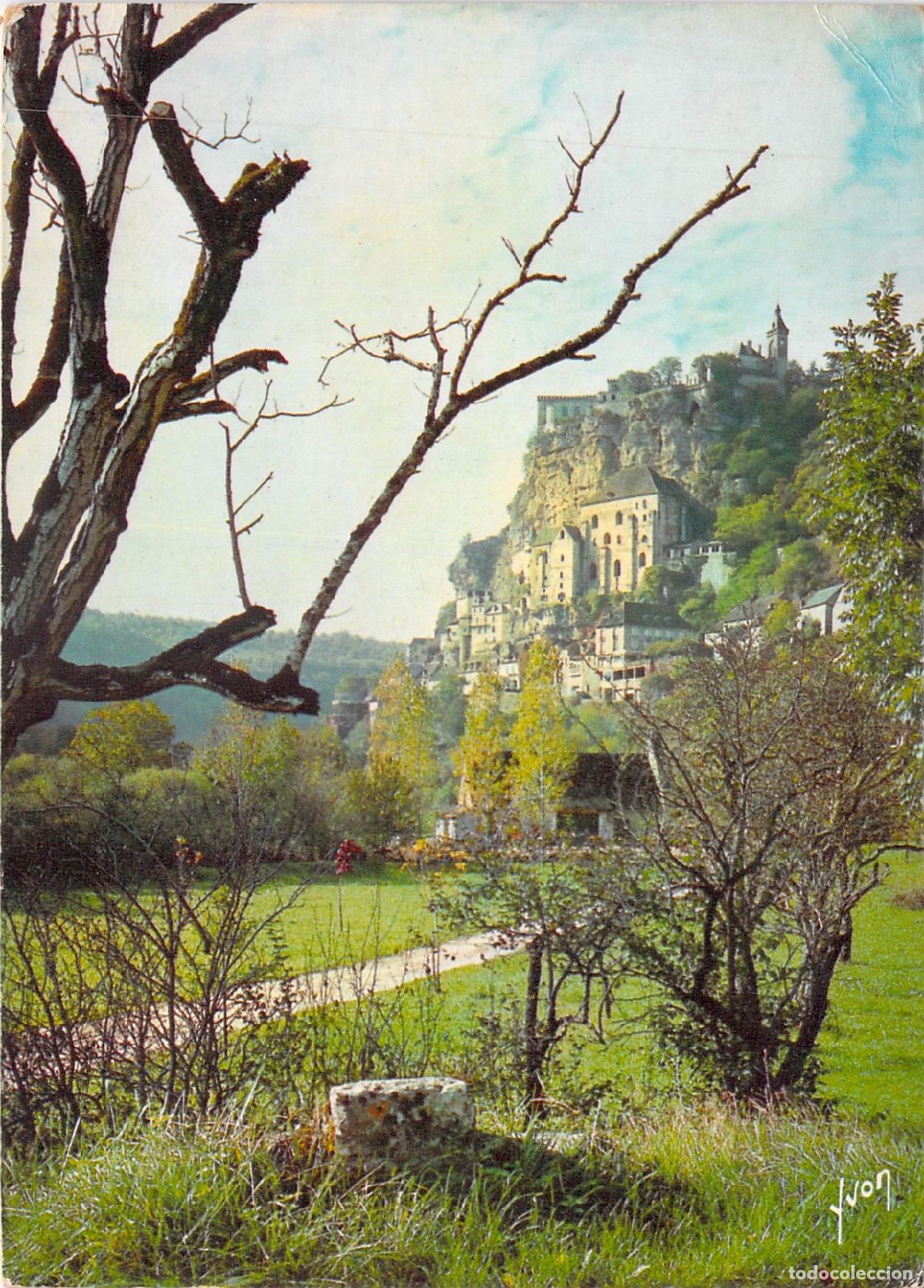 Postales: Postal de Rocamadour, Santuarios y Castillo en Francia