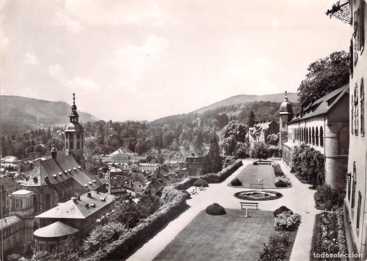 Postales: Postal Baden-Baden Vista desde la Terraza del Castillo Nuevo