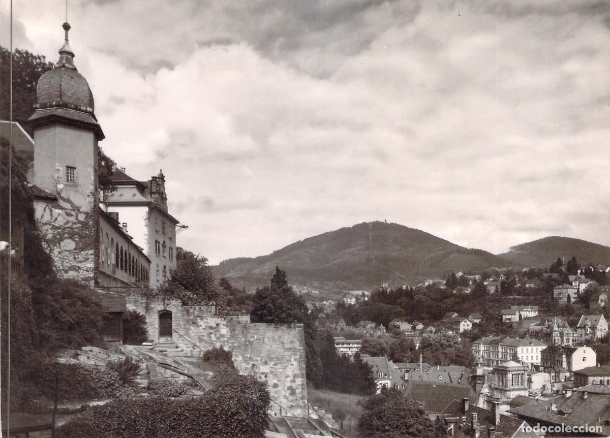 Postales: Postal de Baden-Baden Neues Schlo&szlig; y Museo Hist&oacute;rico Alemania