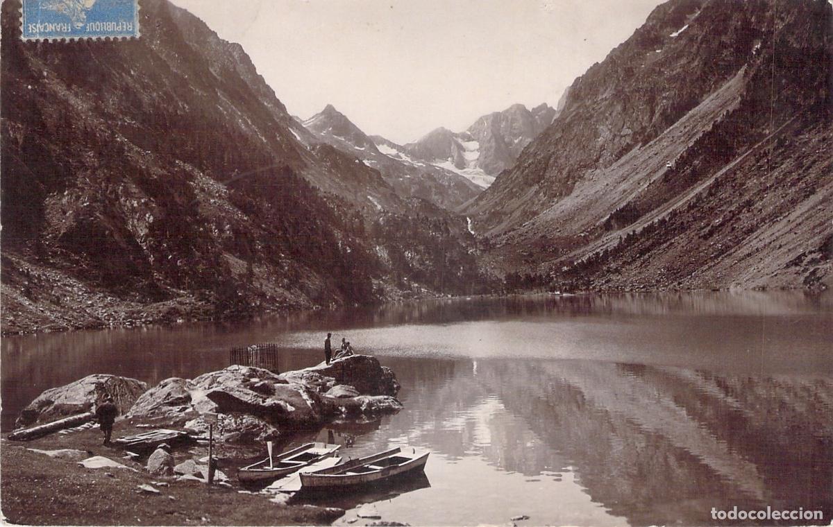 Postkarten: Postal de Cauterets - El Lago de Gaube en los Pirineos Franceses