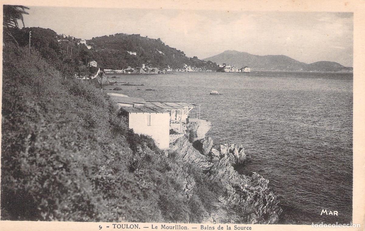 Postcards: Postal Toulon Le Mourillon Bains de la Source Francia