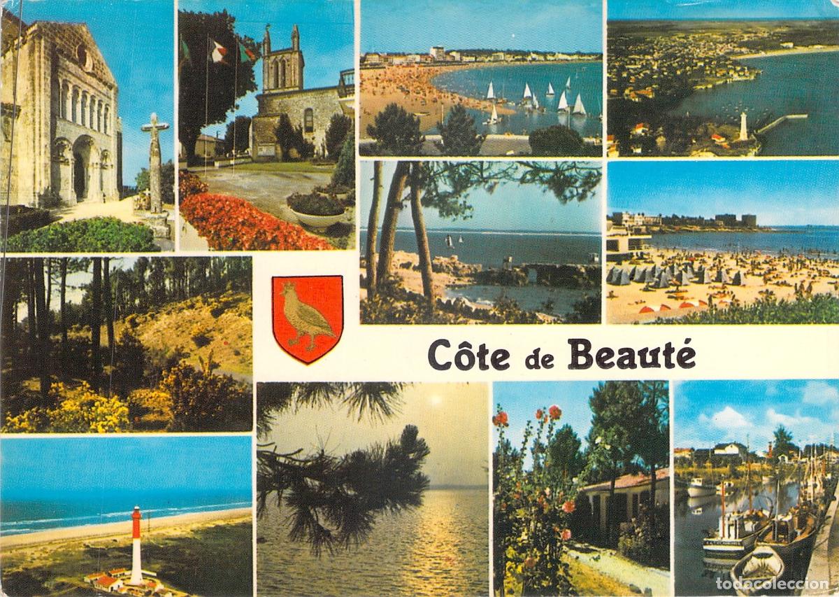 Postcards: Postal Multivista de la C&ocirc;te de Beaut&eacute;, Francia