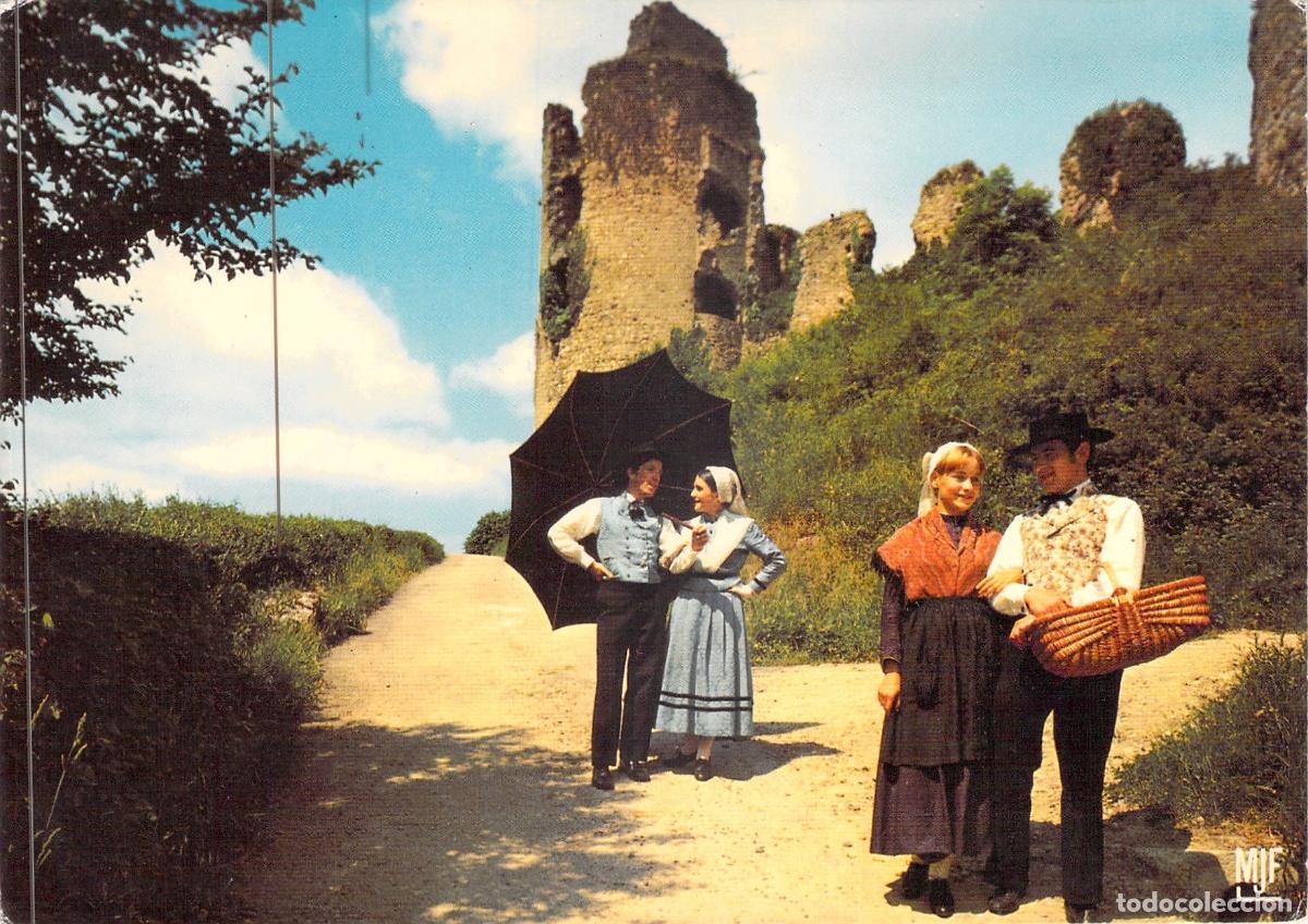 Postcards: Postal Grupo Folcl&oacute;rico Lo Gerbo Baudo de Confolens, Francia
