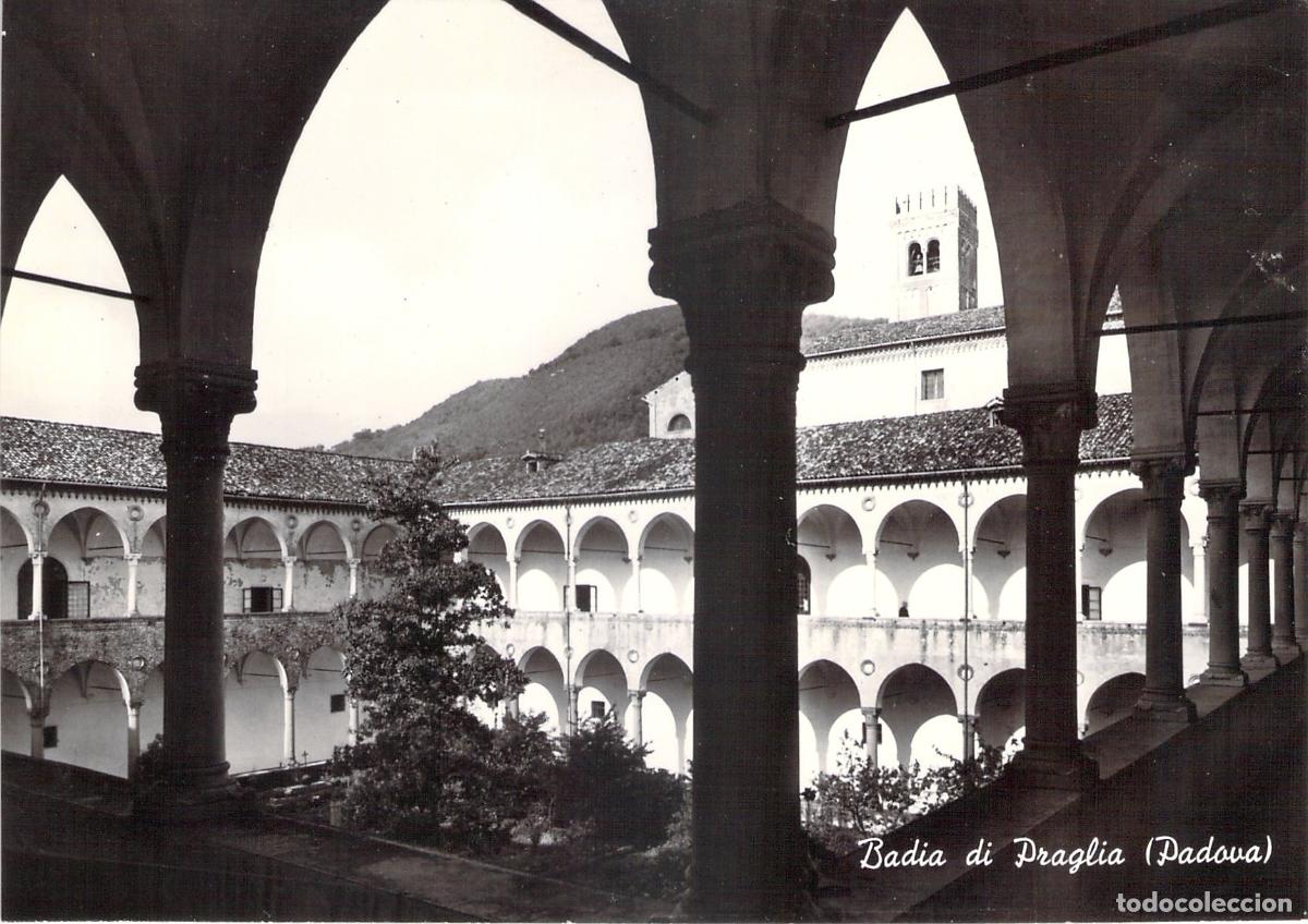 Postales: Postal Badia di Praglia Padova Italia Claustro Doble