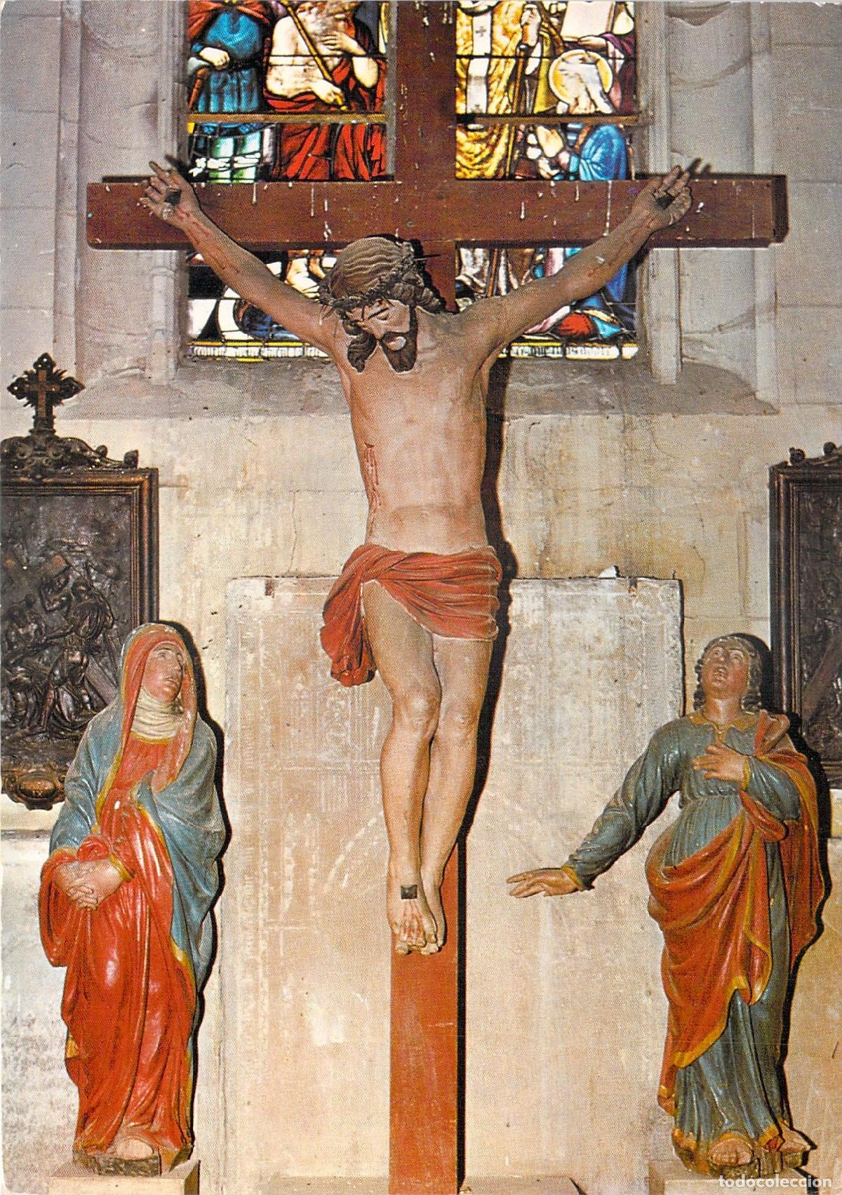 Postales: Postal Iglesia de Ermenonville Calvario del Siglo XVI Francia