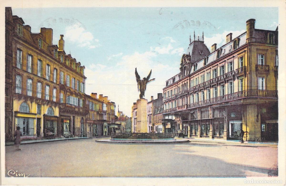 Postales: Postal de Bergerac, Plaza Bellegarde en Dordogne, Francia