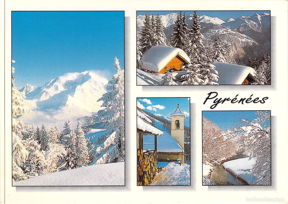 Postales: Postal Paisajes de Invierno en los Pirineos, Francia