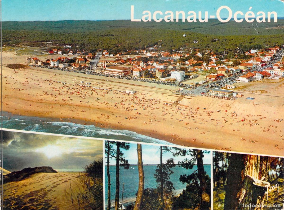Postales: Postal de Lacanau-Oc&eacute;an, Gironda, Francia - Vista General y Paisajes