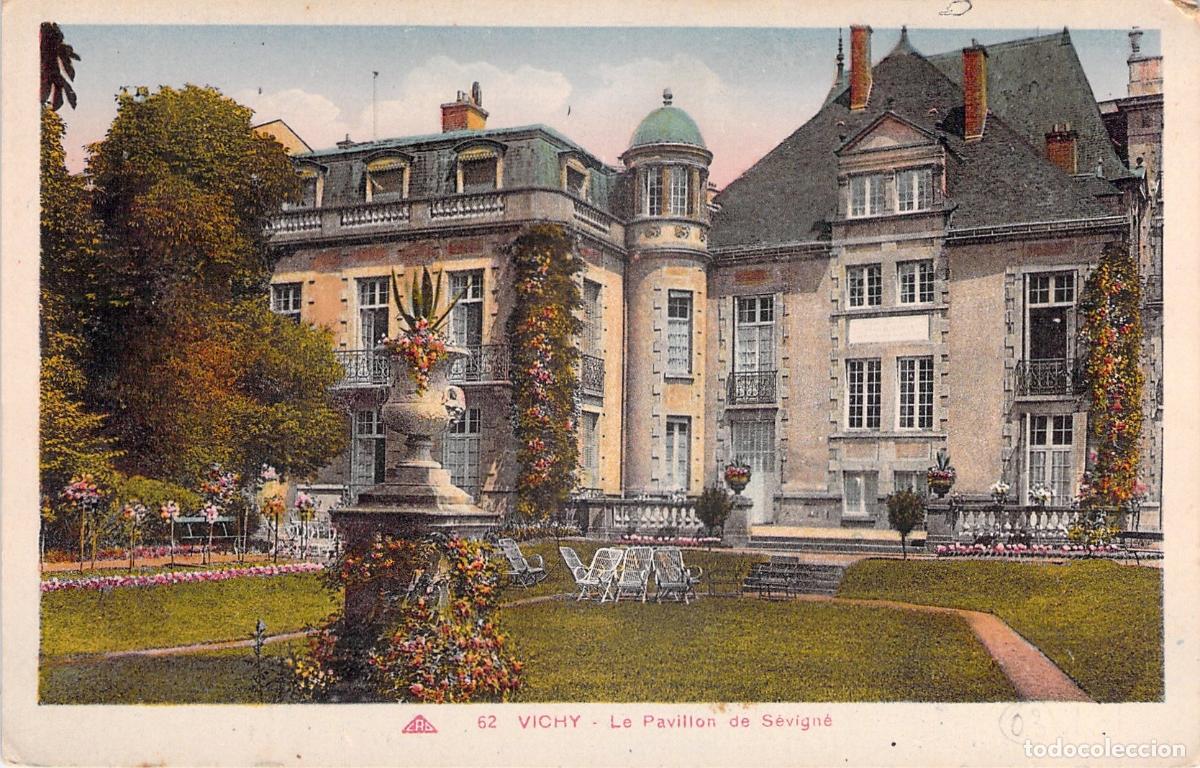 Postales: Postal de Vichy - Le Pavillon de S&eacute;vign&eacute;, Francia