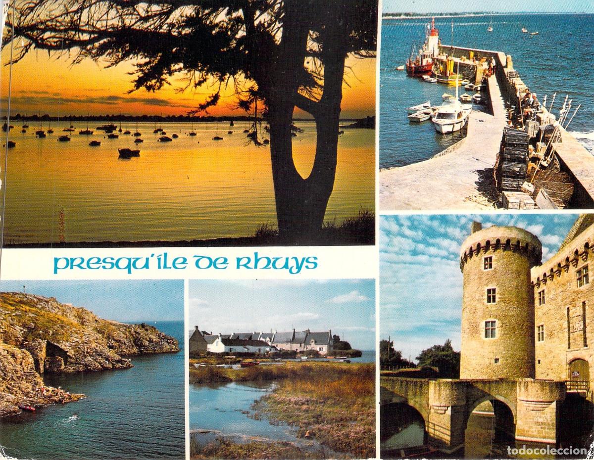 Postales: Postal de la Pen&iacute;nsula de Rhuys, Morbihan, Breta&ntilde;a - Vistas Tur&iacute;sticas