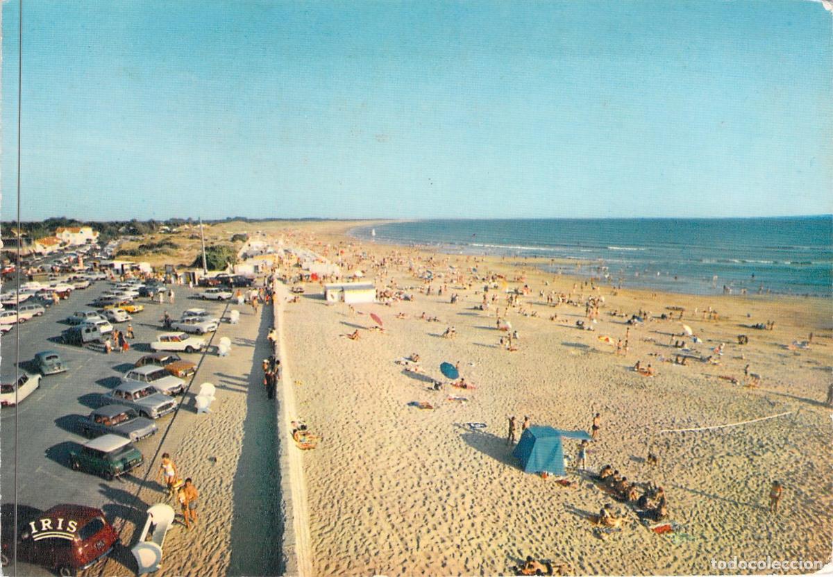 Postales: Postal de La Faute-sur-Mer Vend&eacute;e Francia Vista de la Playa