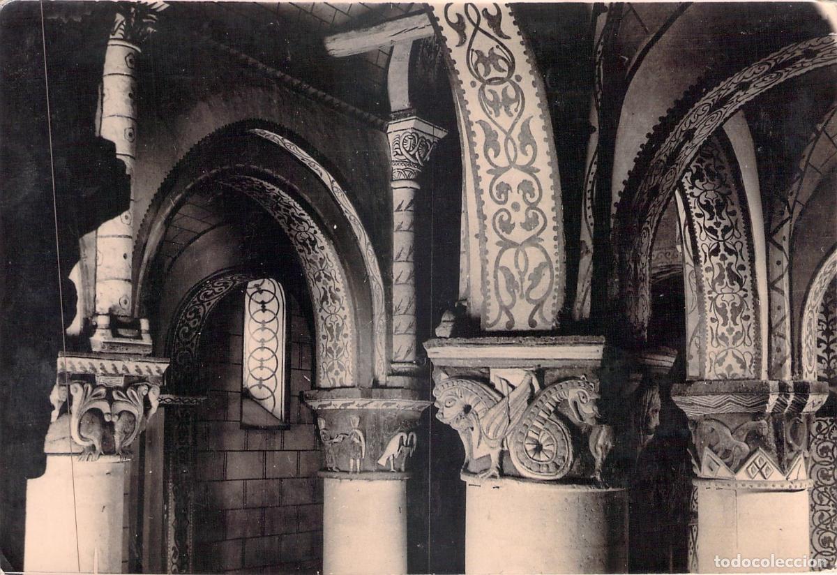 Cartes Postales: Postal de los Capiteles de la Iglesia del Siglo XII en Civaux, Francia