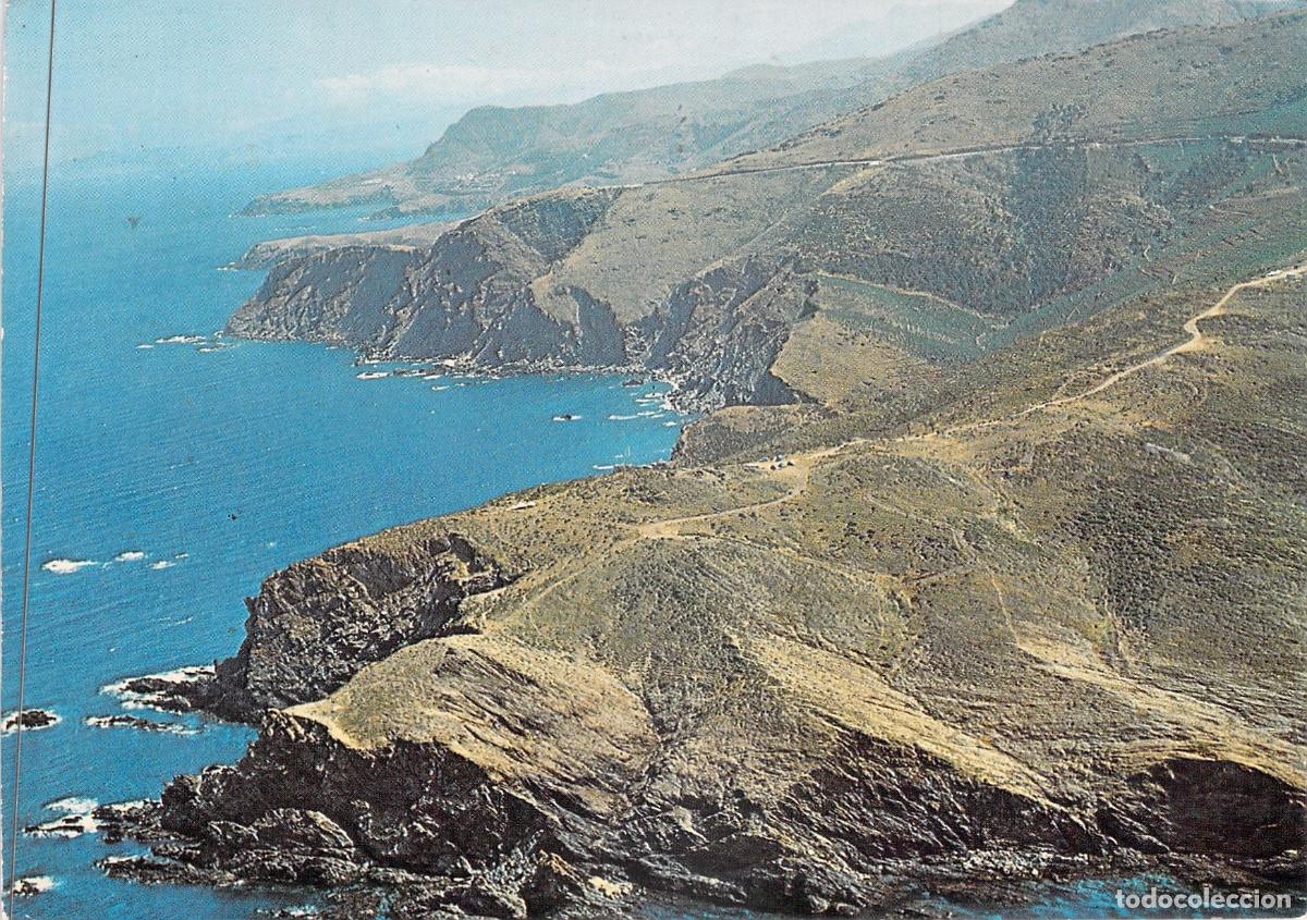 Postales: Postal de la Costa Rocosa en Roussillon hacia Espa&ntilde;a