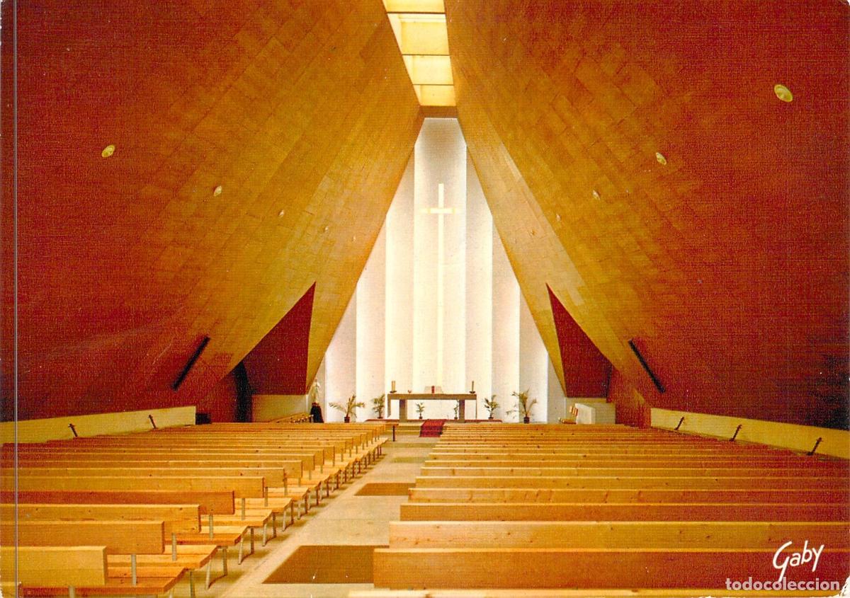 Postales: Postal Interior Iglesia Saint-Jean-l'Evang&eacute;liste Saint-Servan