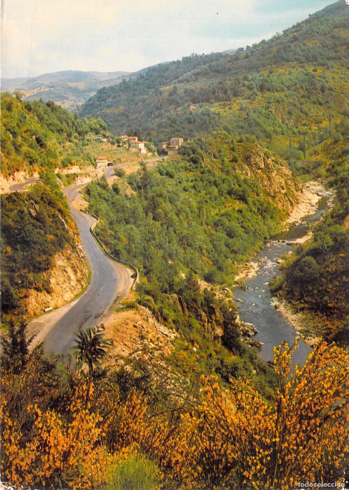 Postales: Postal de la Vall&eacute;e de l'Eyrieux, Paisaje de Monta&ntilde;a en Francia