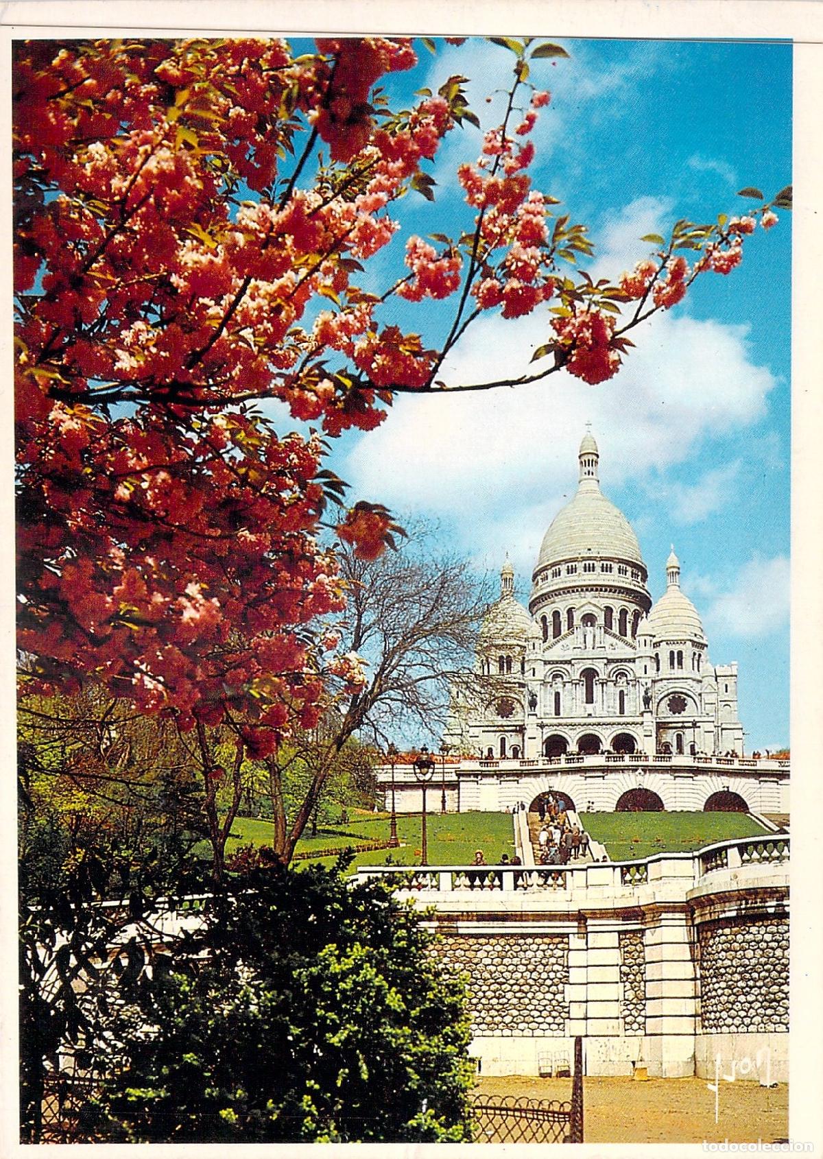 Postales: Postal de la Bas&iacute;lica del Sacr&eacute;-C&oelig;ur en Montmartre, Par&iacute;s