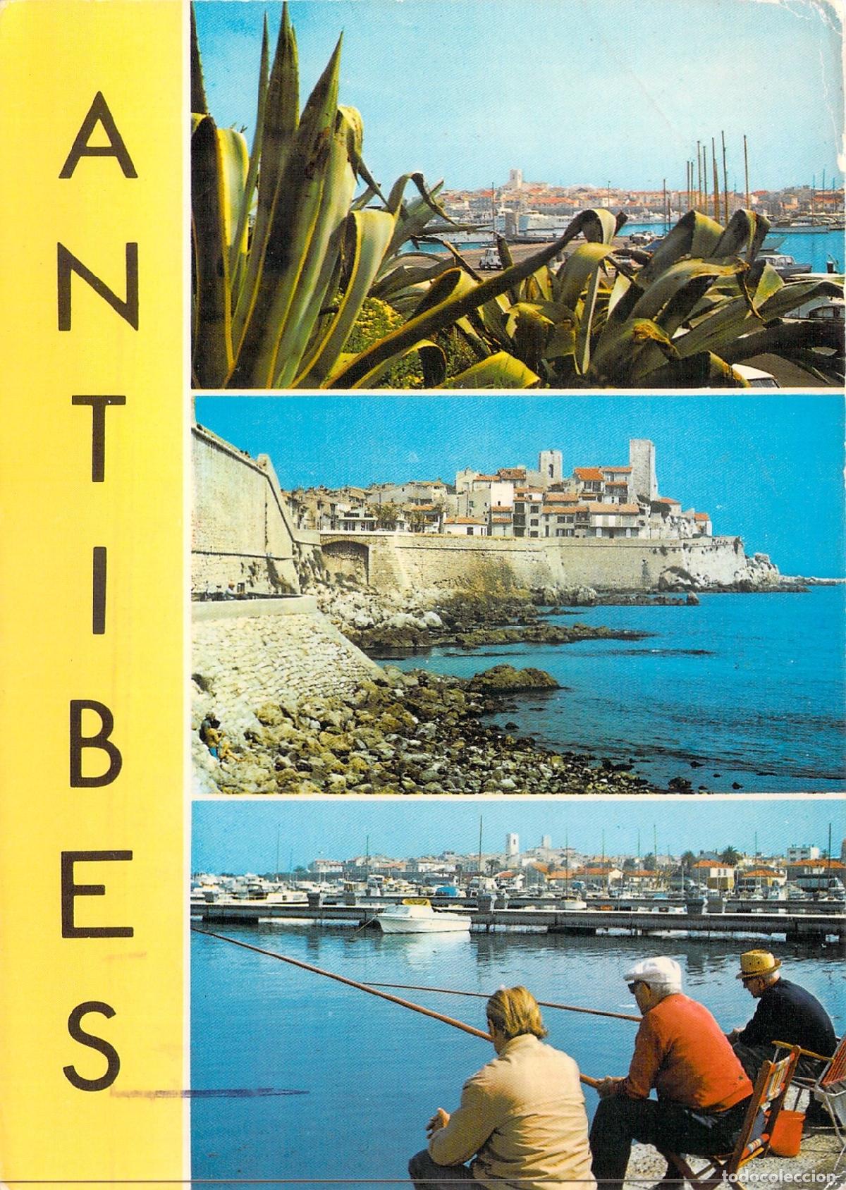 Postales: Postal de Antibes, Francia - Vistas de la Ciudad y el Puerto