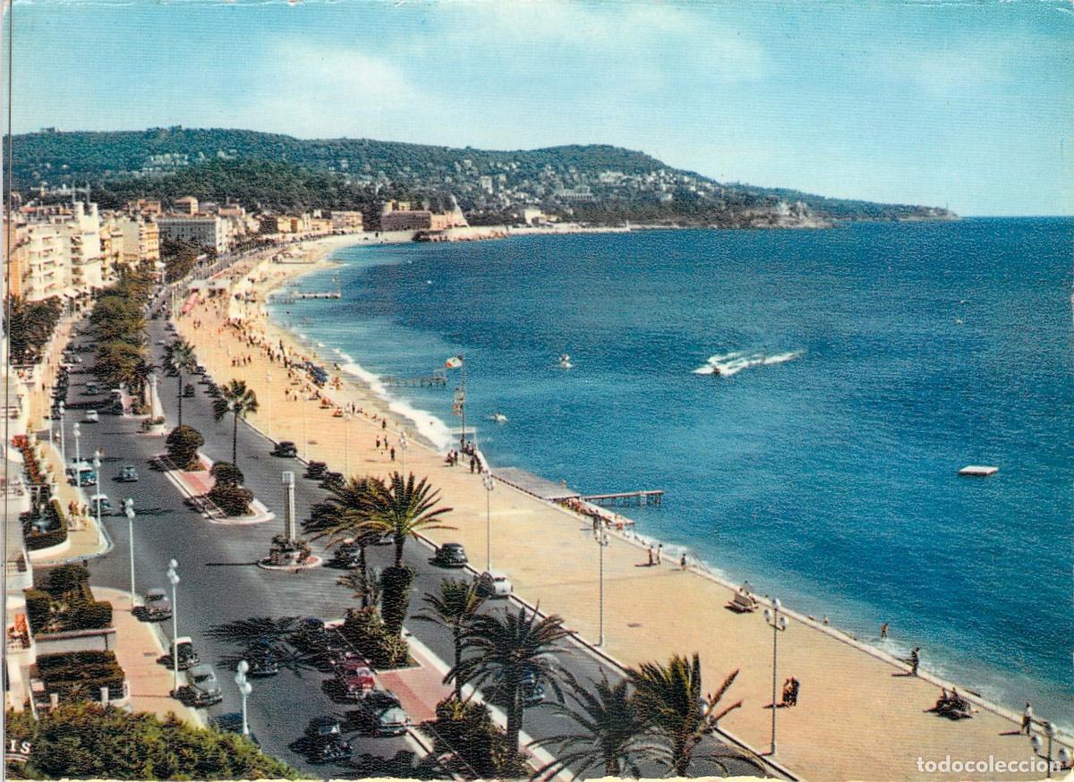 Cartes Postales: Postal de la Promenade des Anglais en Niza, Francia