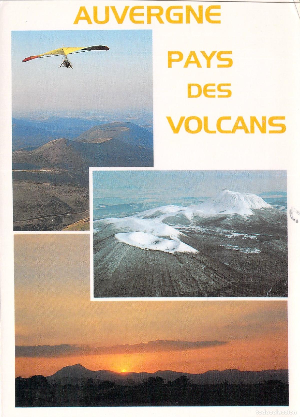Postales: Postal de Auvernia, Francia: Tierra de Volcanes y Paisajes Naturales