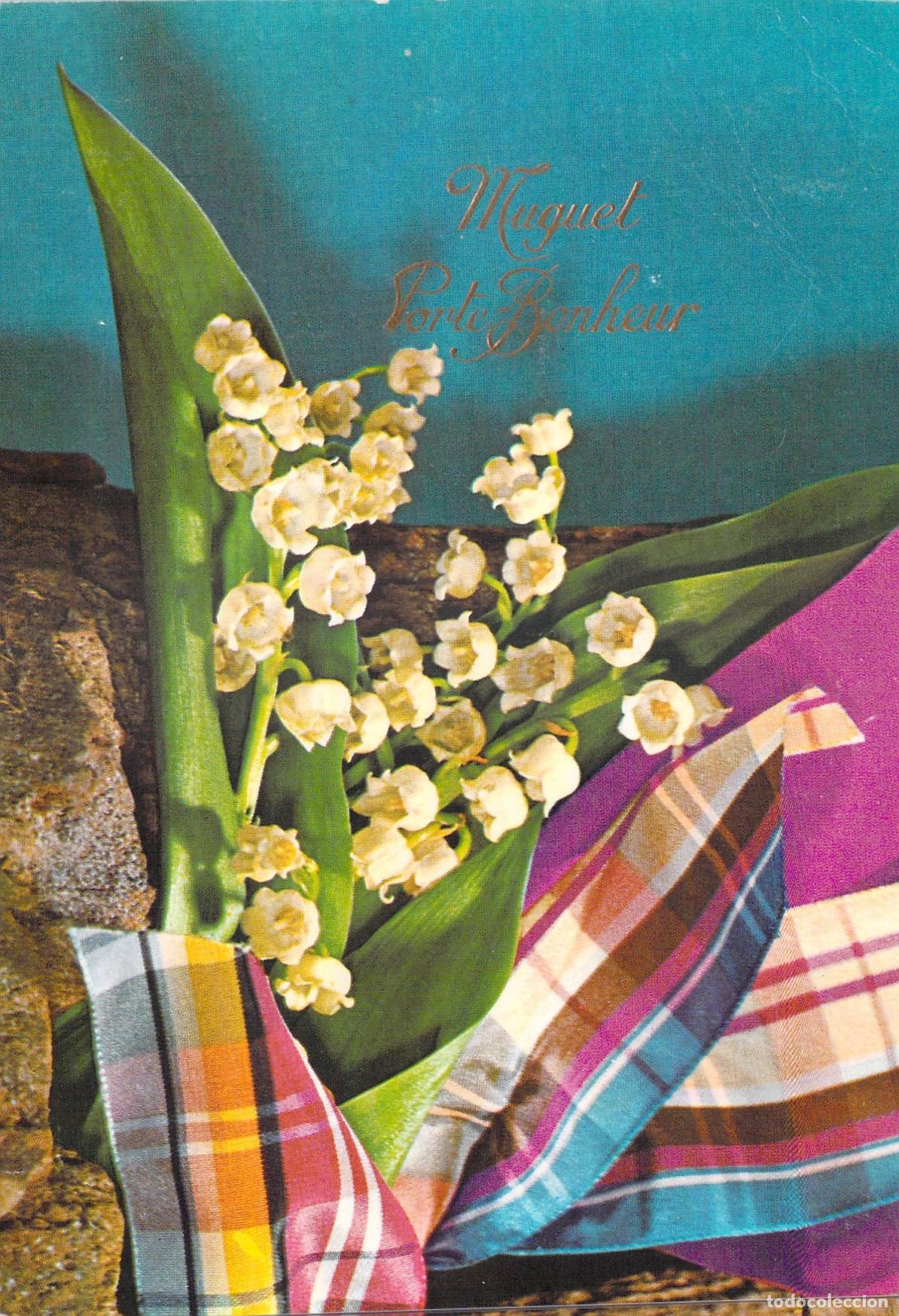 Postales: Postal Flores Muguet Porte-Bonheur Lirio de los Valles