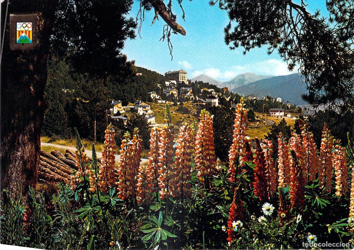 Postales: Postal de Font-Romeu, Cerdanya: Vista General de la Estaci&oacute;n lado Oeste