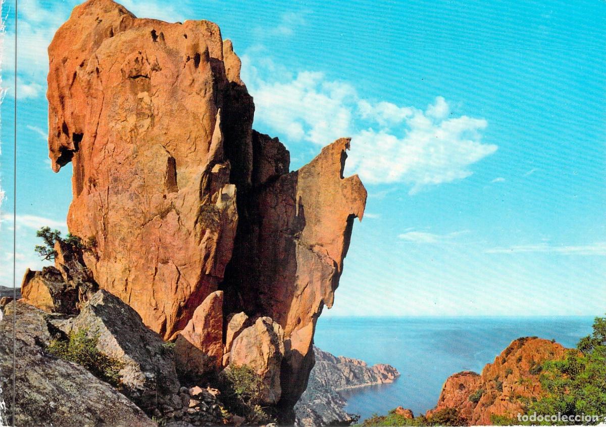 Postales: Postal de Les Calanche de Piana, C&oacute;rcega - Les Rochers de l'Aigle